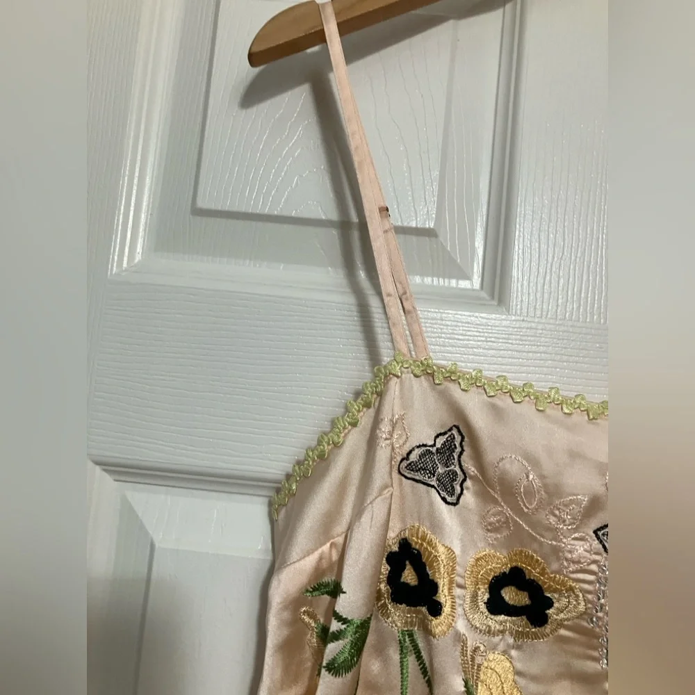 Free People Intimately *Bali Garden* Party Slip. NWOT. Medium - Picture 9 of 16